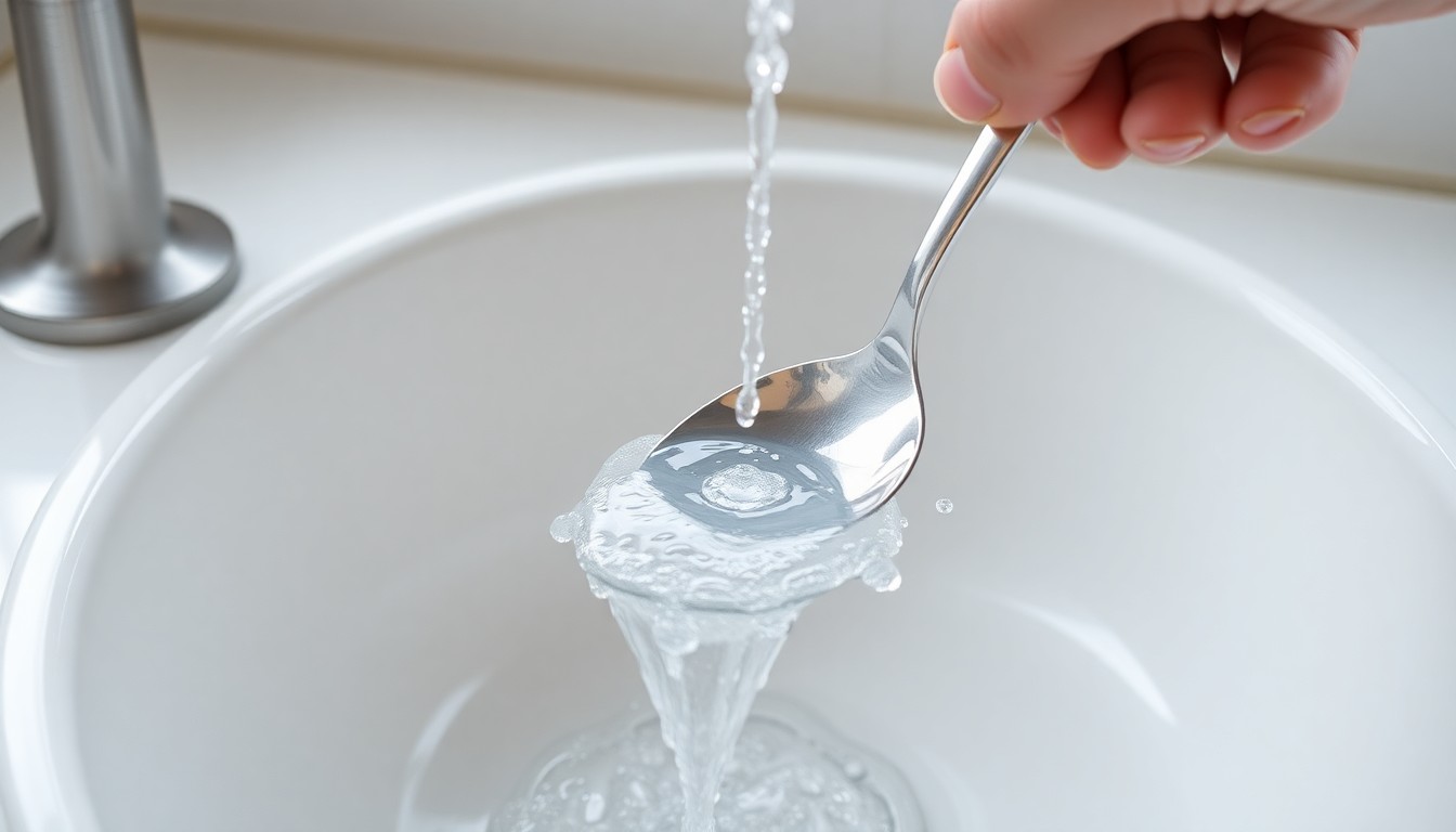 how-to-wash-a-spoon-without-splashing-guide